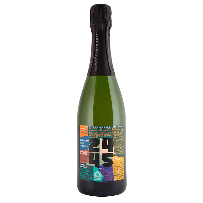 Blanquette de Limoux 2445 Brut, Château Rives-Blanques 2022 (organic)